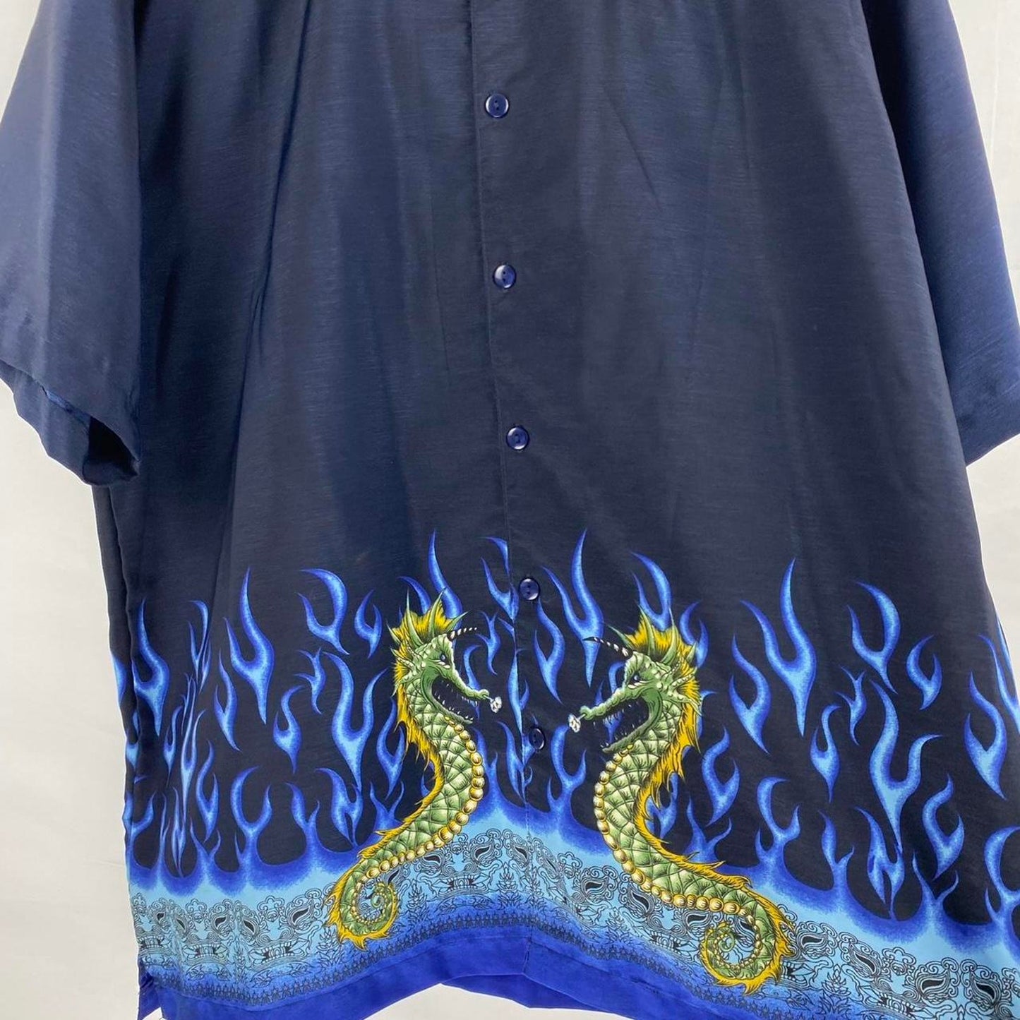 Dragon & Flames Tee - XL