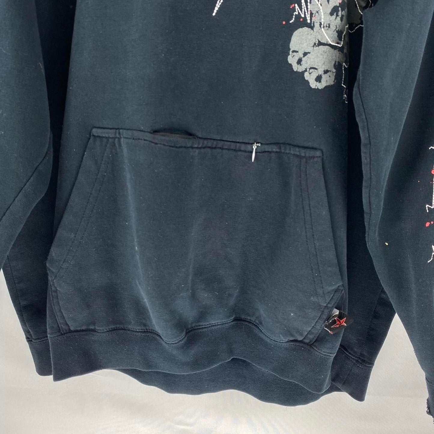 Top Heavy Skull Hoodie - XL