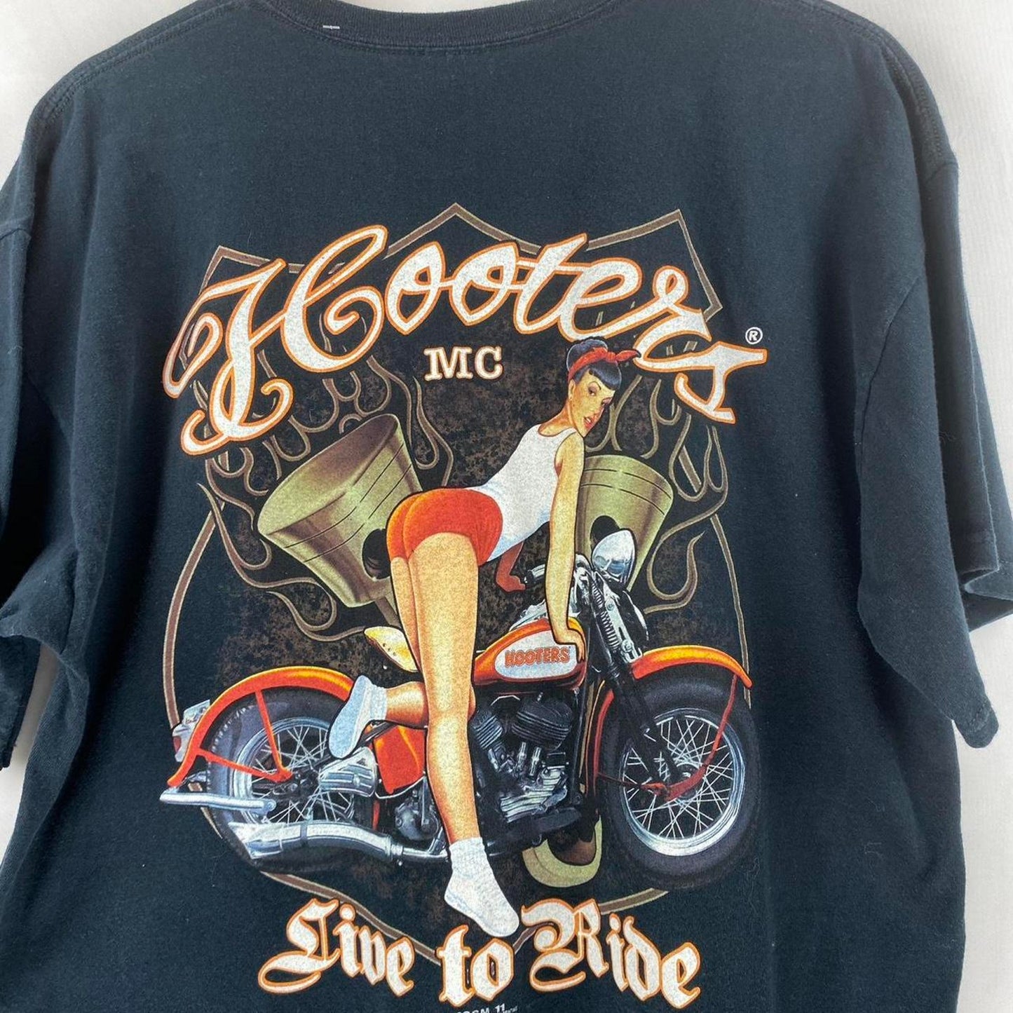 Hooters Biker Tee - XL