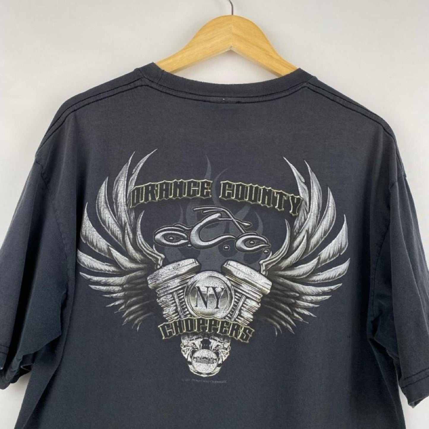 Faded & Distressed OCC Tee - XL