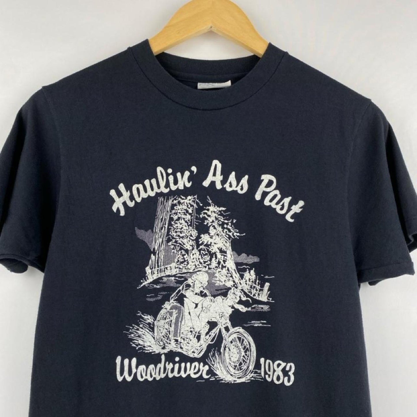 Haulin' Ass Biker Tee - M