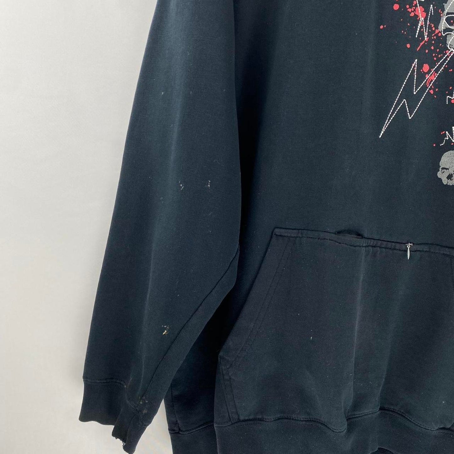 Top Heavy Skull Hoodie - XL